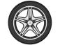 Preview: GLA-Klasse Winterrad AMG 5-Doppelspeichen Grau 215/55 R18 99V Pirelli XL W SottoZero 3 MO Q440301710180/0190