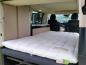 Preview: Dormiente® Naturlatexmatratze für Mercedes-Benz Marco Polo mit Küchenzeile Ansicht vom Heck rechts