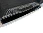 Preview: Edelstahl hochglanz schwarz Ladekantenschutz für Mercedes-Benz V-Klasse