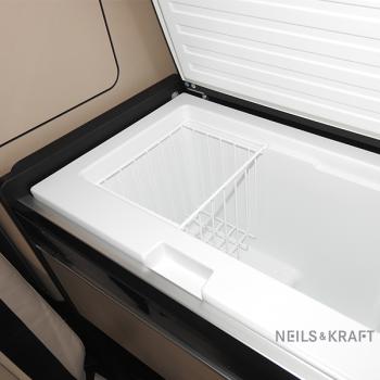 Hochwertiger Einhängekorb für Mercedes Marco Polo Westfalia BR447 Kühlbox, ermöglicht strukturierte und griffbereite Lagerung von Camping-Lebensmitteln