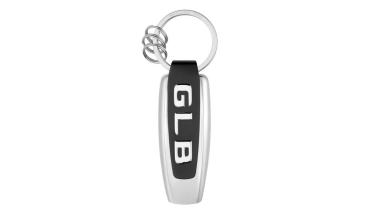 Schlüsselanhänger Typo GLB silberfarben / schwarz Mercedes-Benz Collection B66953742