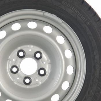 V-Klasse Winterkomplettrad Stahl Silber 225/55 R17 109/107(104) T Continental C Van Contact Winter Q44017111064A/65A