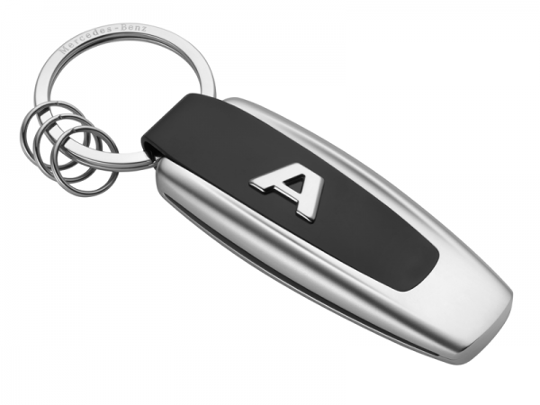 Schlüsselanhänger Typo A-Klasse schwarz silber Mercedes Benz Collection B66958414