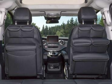 BRANDRUP UTILITY für Fahrersitz mit MULTIBOX Maxi Mercedes-Benz V-Klasse Marco Polo HORIZON, ACTIVITY, Design „Leder Lugano schwarz” 102706219