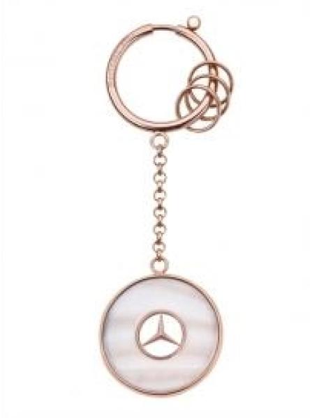 Schlüsselanhänger Prag roségoldfarben Mercedes-Benz B66953744