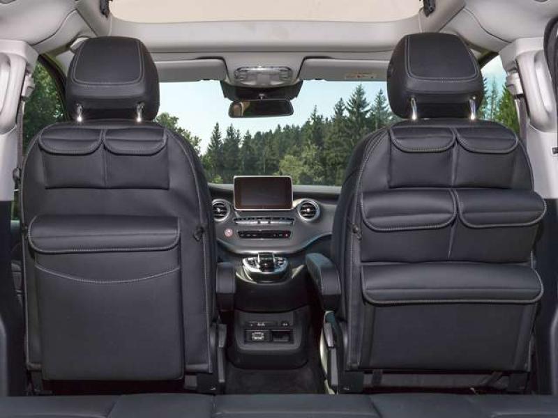 BRANDRUP UTILITY für Fahrersitz mit MULTIBOX Mercedes-Benz V-Klasse Marco Polo, Design „Leder Lugano schwarz” 102706221